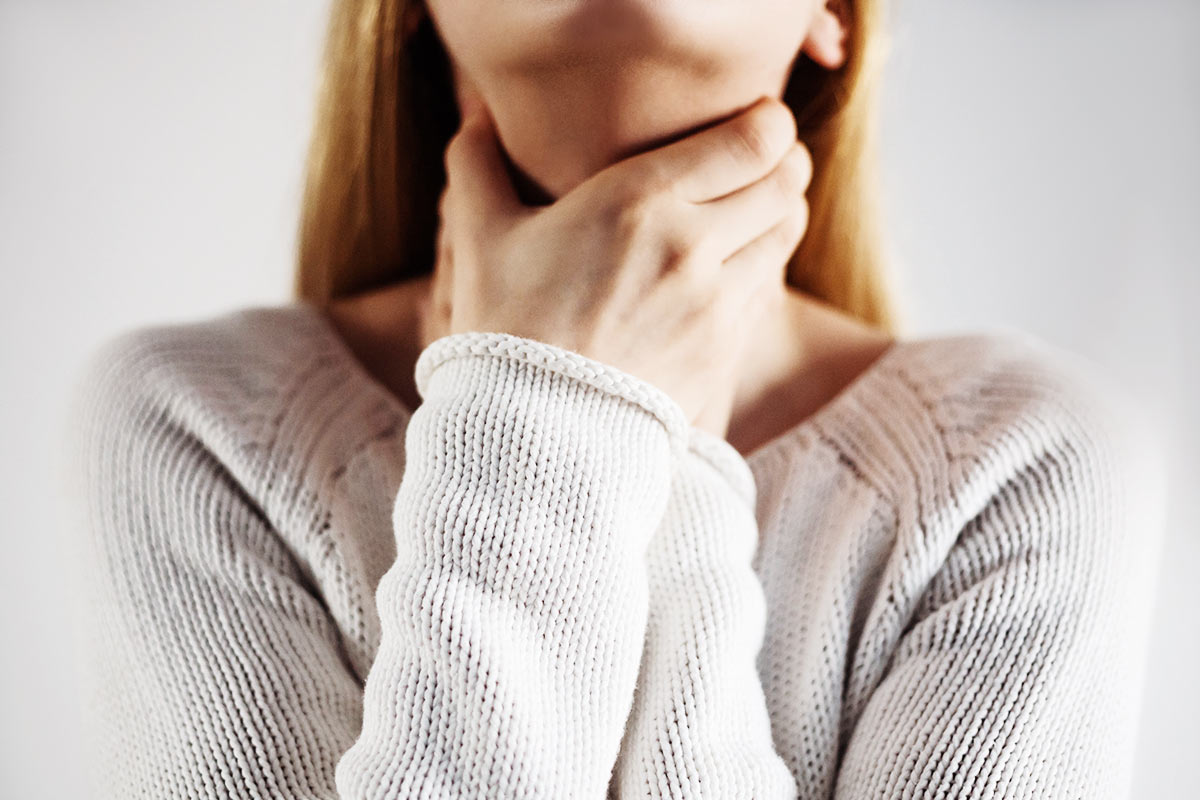 Ощущения кома в горле: возможные причины и лечение симптома — клиника «Добробут»
